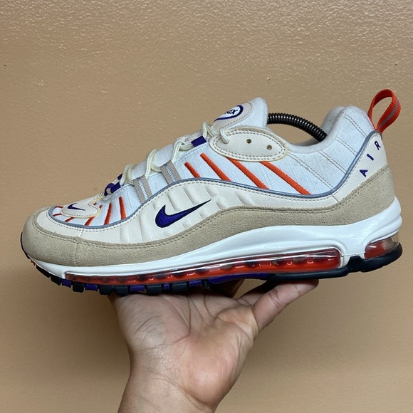 Nike Air Max 98 “Sail Court Purple” 640744-108 - Picture 11 of 16